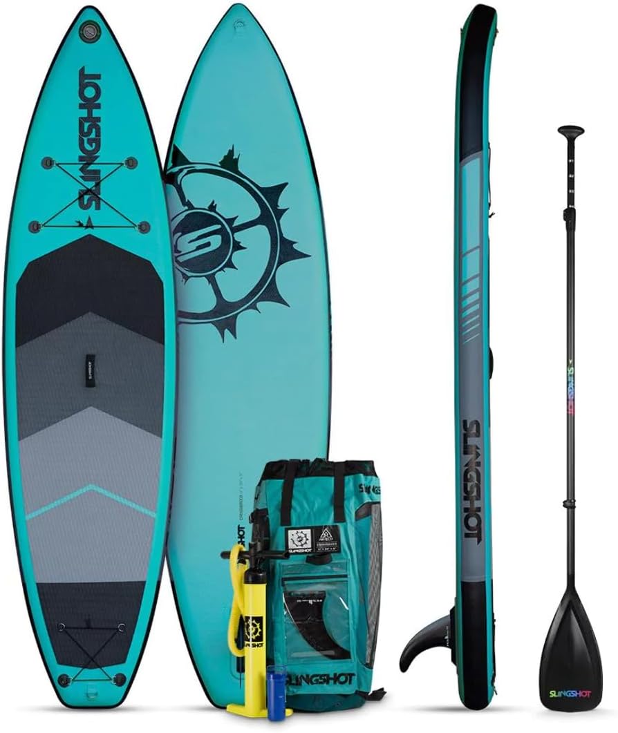 Slingshot Sports Crossbreed Airtech Inflatable SUP - Aqua