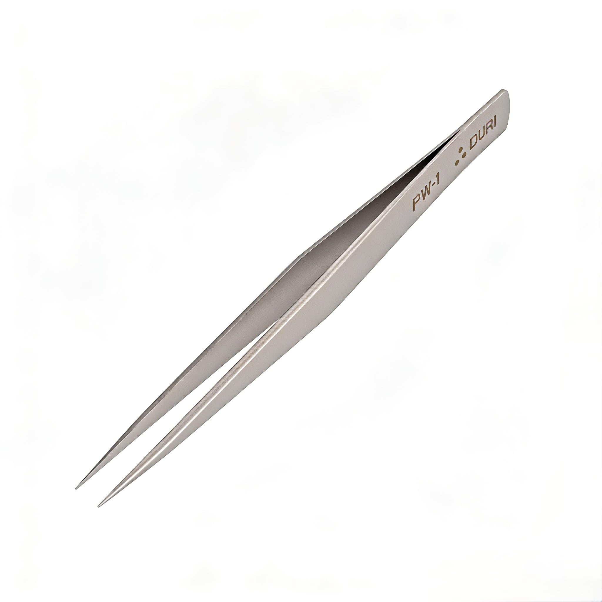 DURI Tough S2 Alloy Stainless Steel Professional Tweezers (PW-1)