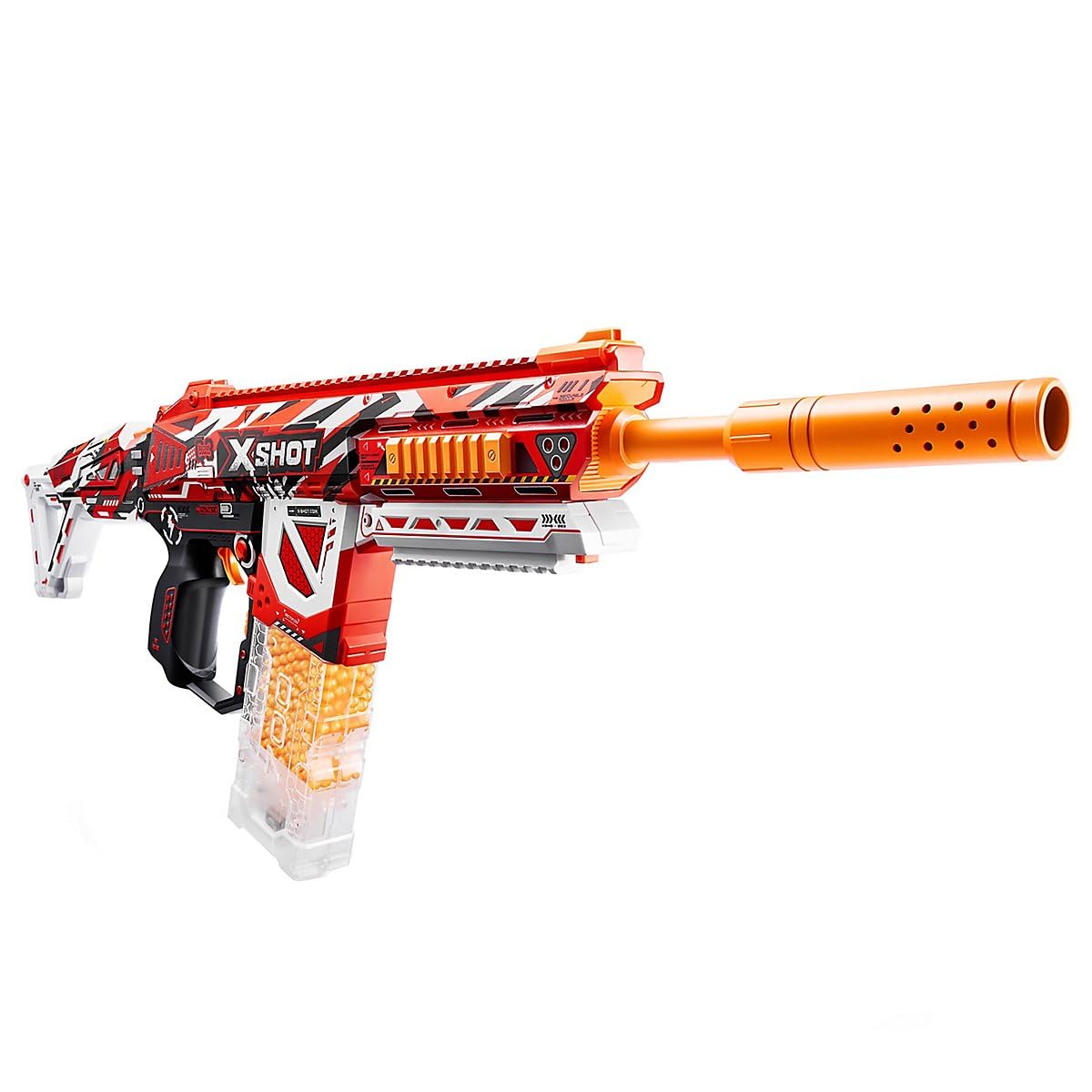 X-Shot Hyper Gel HPG-700 Blaster - Motorisiert (Semi- & Vollautomatik) - 700 Schuss Magazin - Inkl. 3.500 Gel-Pellets, Akku & Schutzbrille - Indoor & Outdoor - ab 14 Jahren