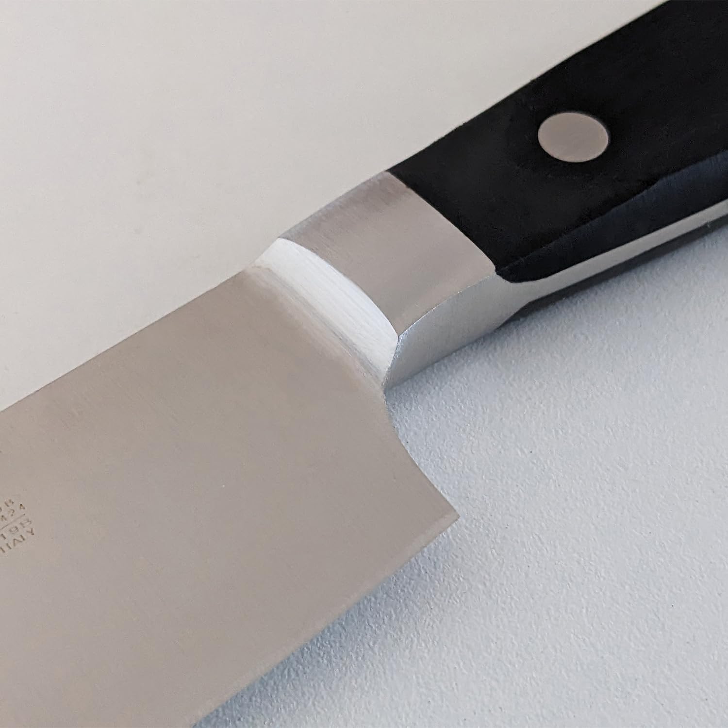 Ambrogio Sanelli, Maitre Coltello da Cucina Trinciante, Coltello Chef con Lama in Acciaio Inox all'Azoto 24 cm e Manico Ergonomico, Coltelli da Cucina Professionali, Made in Italy