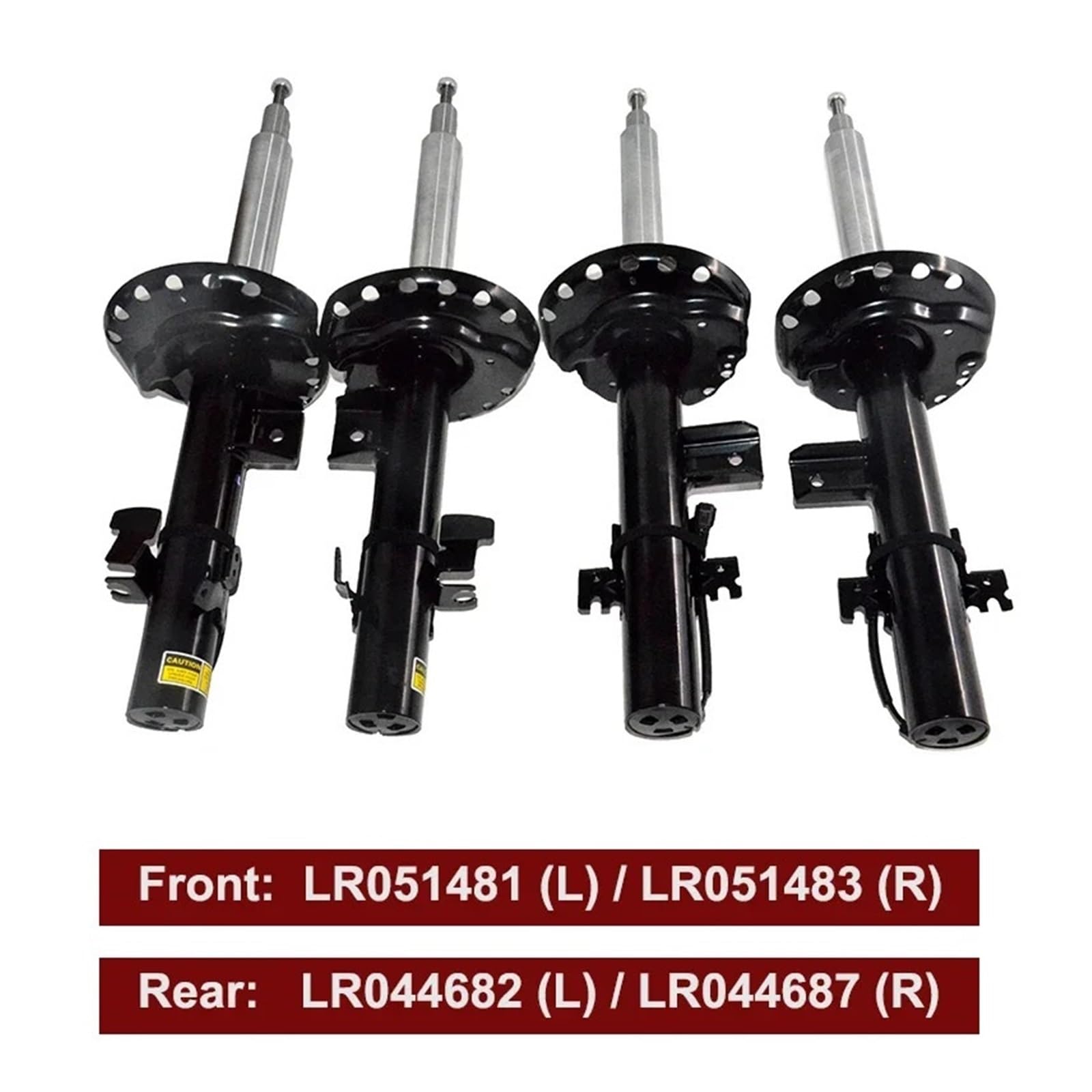 Zawieszenie pneumatyczne samochodu Pasuje do ForLand Rover Range Evoque LR051481 LR044687 magnetyczna kontrola jazdy przednie tylne zawieszenie amortyzator(B)