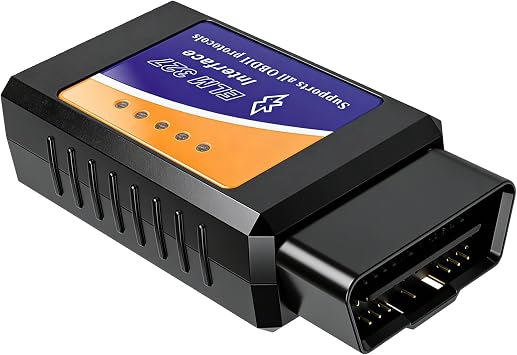 Bluetooth Car Code Reader V1.5,Mini OBD2 Scanner,OBD2 Code Reader, OBD II Diagnostic Scan Tool,OBDII Adapter,Universal Car Engine Scanner Compatible with iOS,Android,Windows,Plug & Play