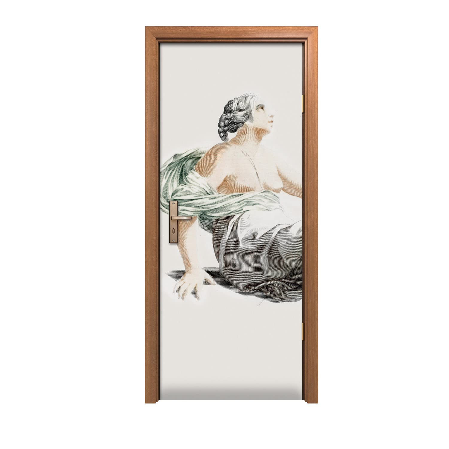 Autocollant de porte haut de gamme Coloray 90x200cm Fruits des femmes