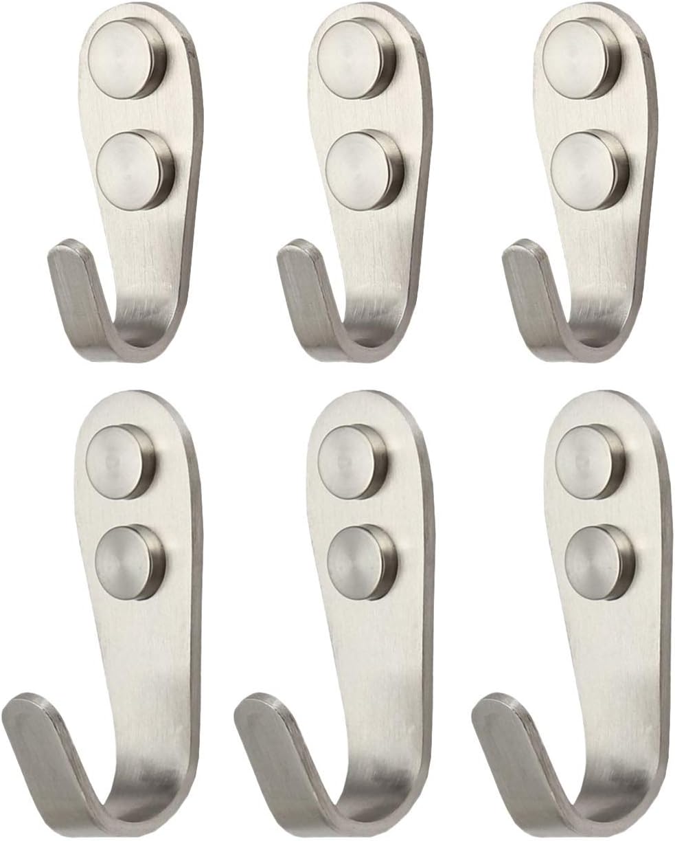 AKOAK Stainless Steel Heavy Duty Single Robe Hook, Brushed