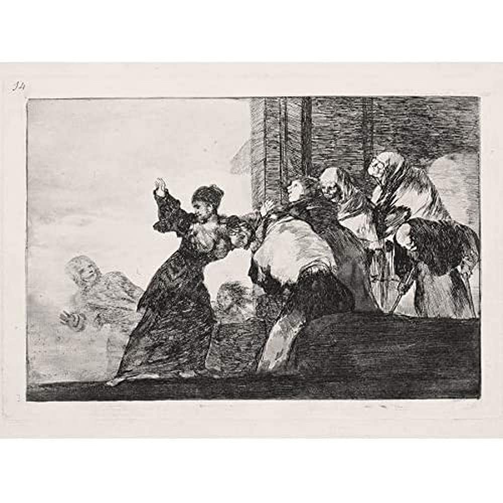 Goya Y Lucientes Francisco De Poor Folly Art Print Canvas Premium Wall Decor Poster Mural