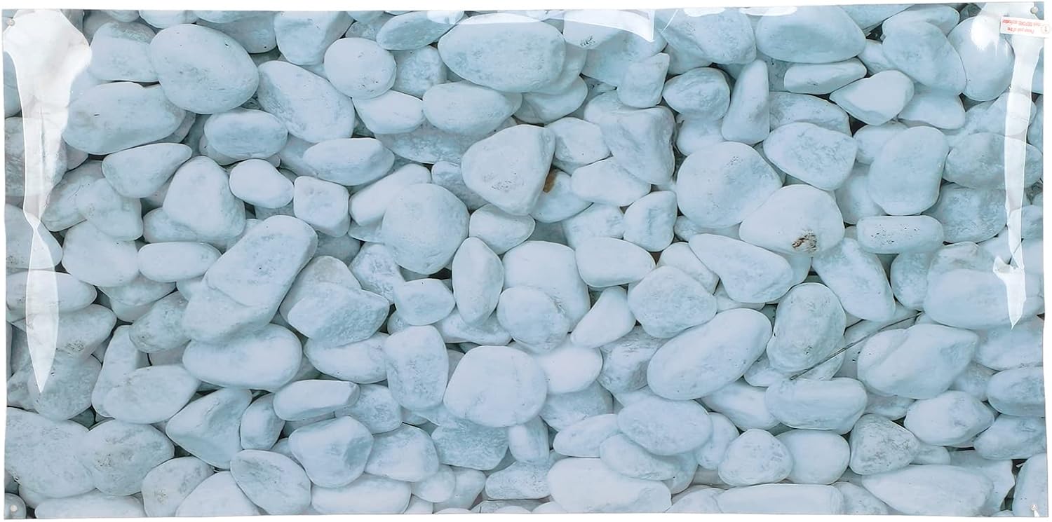 Yolispa Aquarium Background Poster Blue Self Adhesive 3D