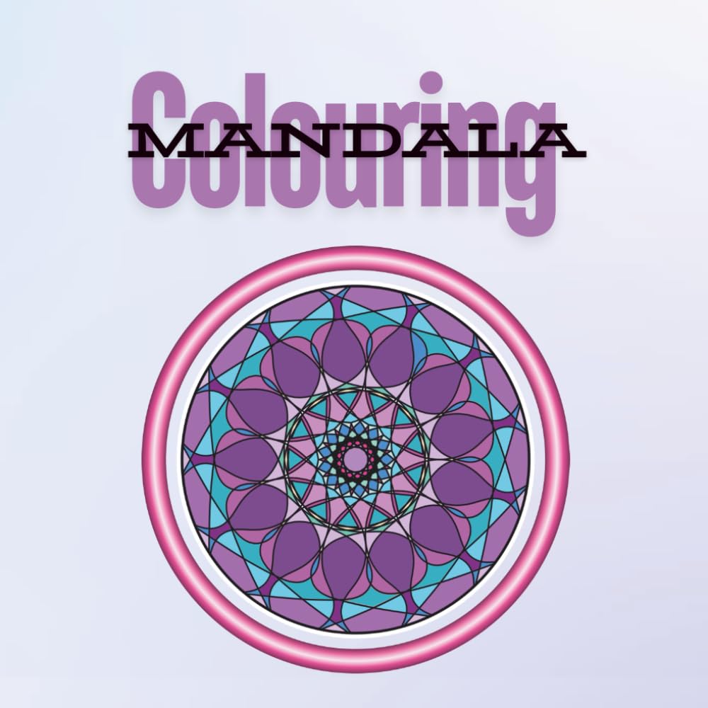 Mandala Colouring: grown up colouring book