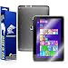 ArmorSuit MilitaryShield - HP ElitePad 1000 G2 Tablet Screen Protector + Black Carbon Fiber Full Body Skin Protector / Front Anti-Bubble Ultra HD - Extreme Clarity & Touch Responsive Shield with Lifetime Free Replacements - Retail Packaging