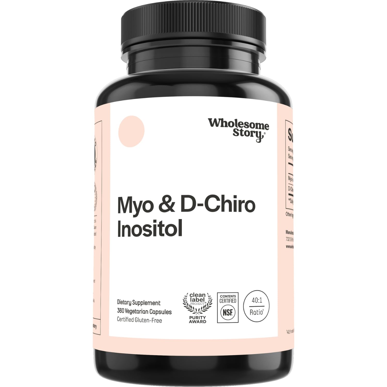 Photo 1 of Wholesome Story Myo-Inositol & D-Chiro Inositol Supplement for Women