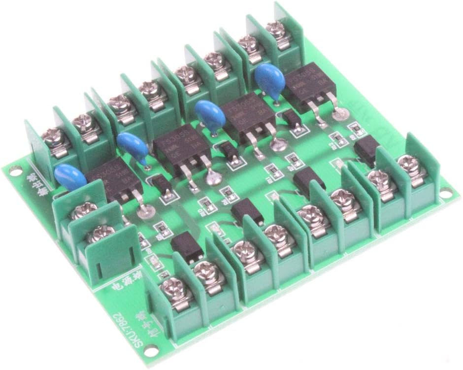 NOYITO DC Control 4-Channel FET Module MOS Electronic Switch Control Board Output Controlled Voltage 5V-36V 5A Input Output Completely Isolated