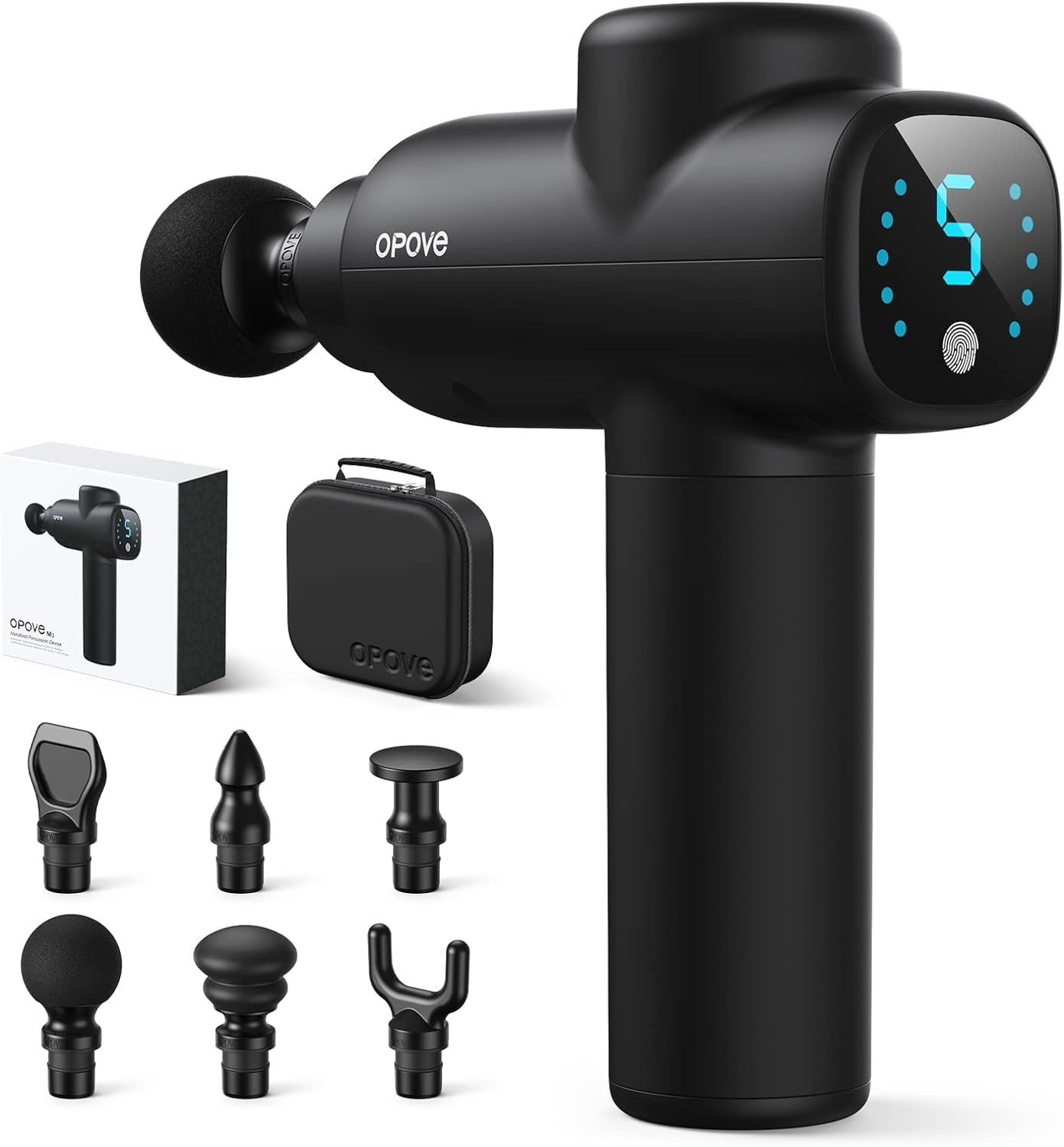Amazon | opove M3 筋膜リリースガン 10mm振幅 18kg耐圧 2500mAh*3本大 