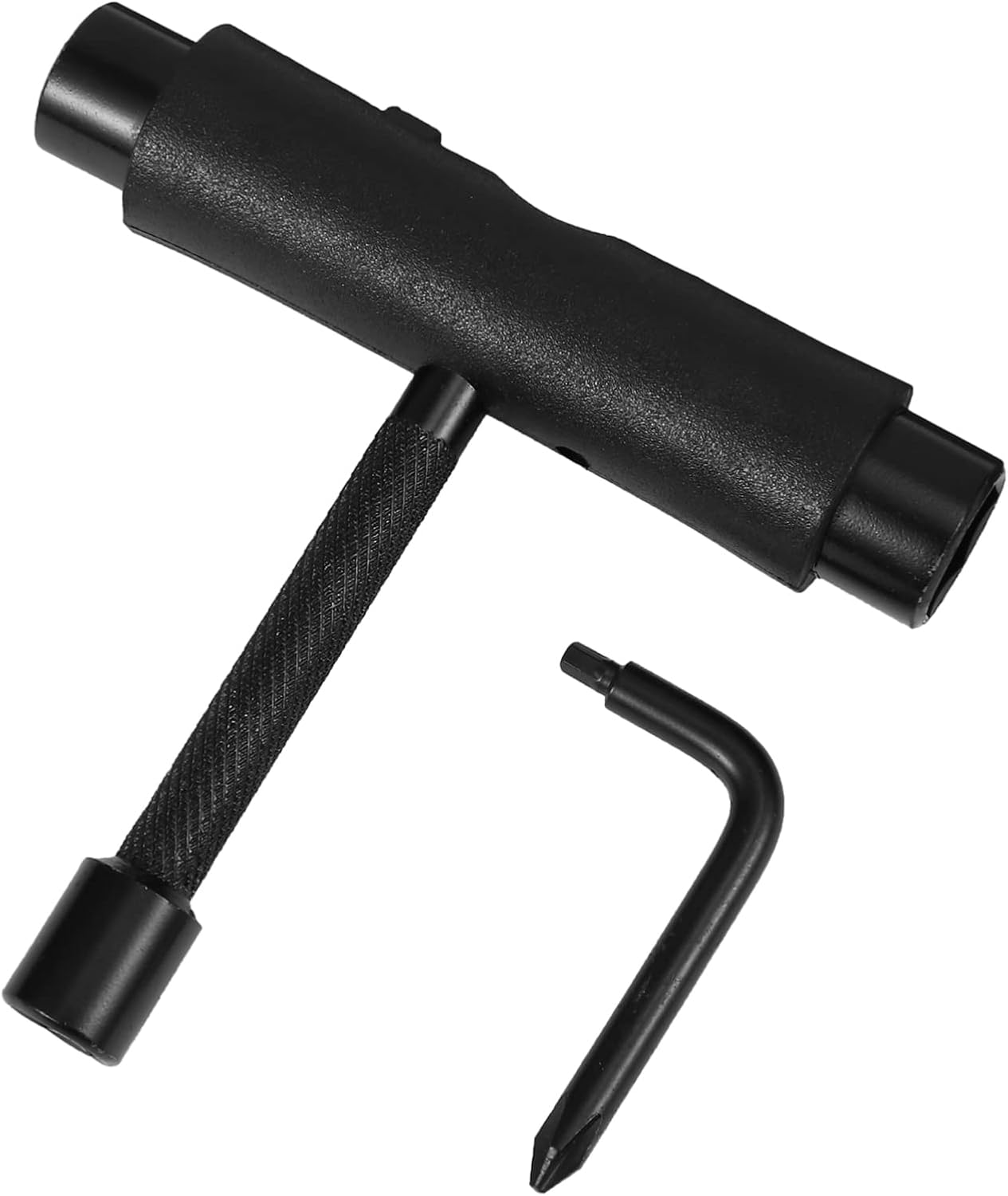 BESPORTBLE Shaped Skateboard Tool One Screwdriver for Repairing Skateboards and Longboards Compact and Design for Skateboard Accessories Black