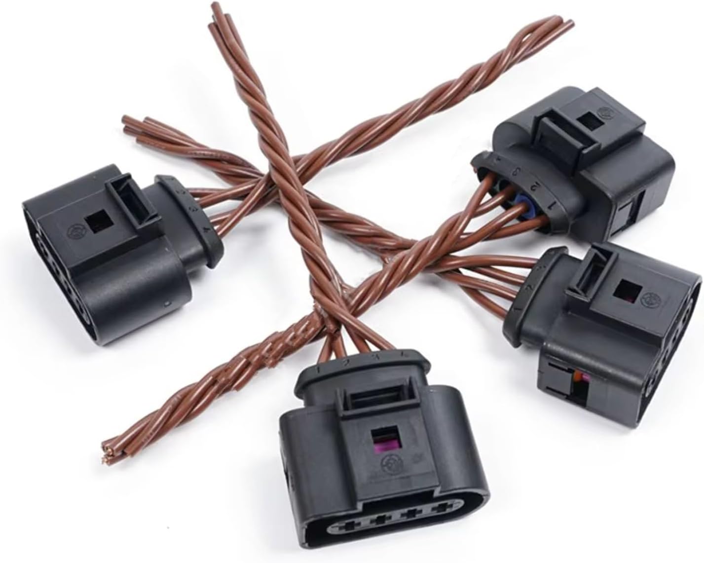 Ignition Coil Plug Harness Compatible With VW For Beetle For Passat B7 For CC Ignition Coil Connector Plug Cable Wire Harness