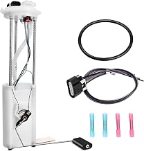 Fuel Pump, Fit for 1997 1998 1999 2000 Chevy/GMC C1500 C2500 C3500 K1500 K2500 K3500 Pickup 4.3L 5L 5.7L 7.4L, Electric Fuel Pump with 2 Connectors & Level Sensor & Sending Unit, Replace E3947M