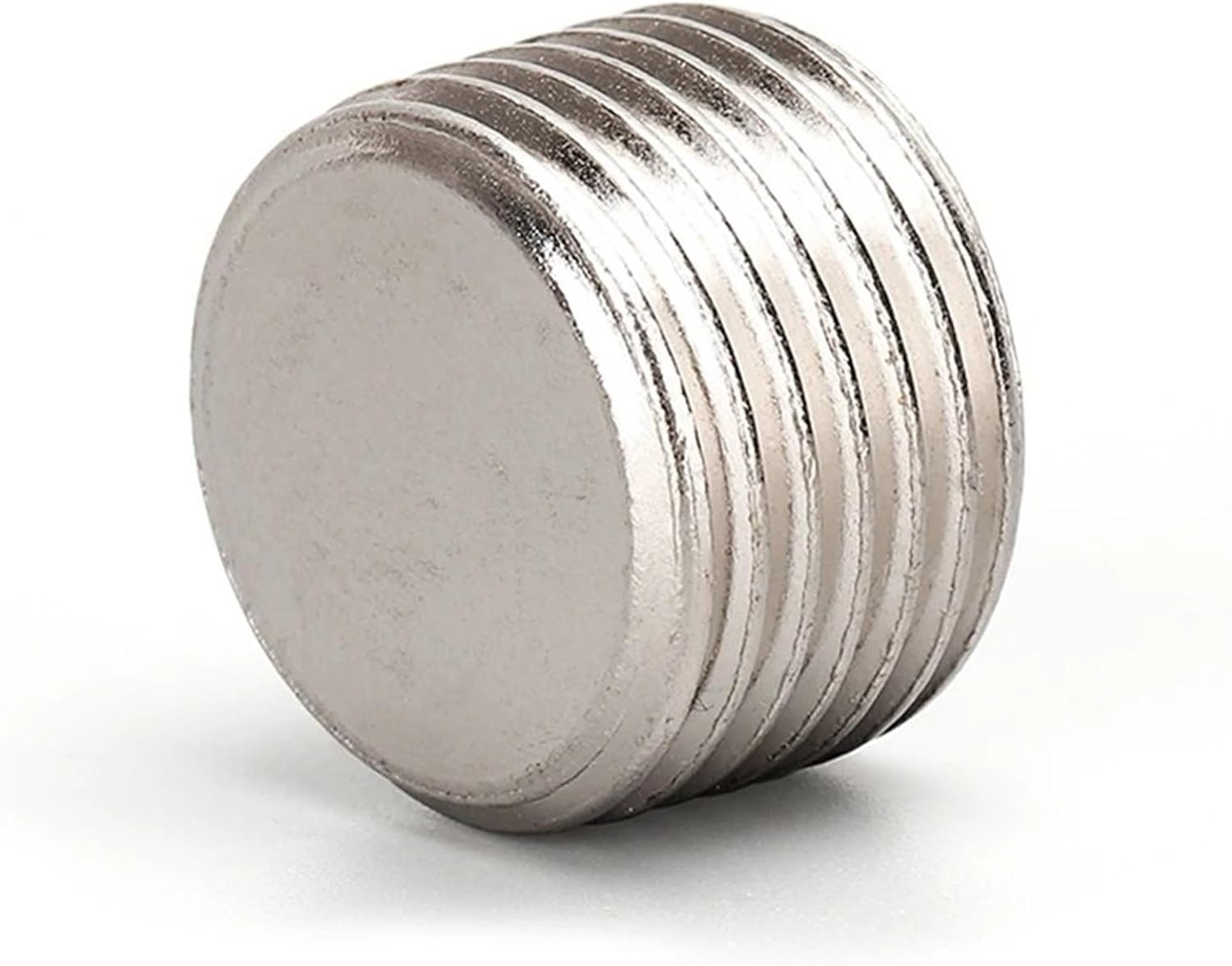 Copper 1/8" 1/4" 3/8" 1/2" 3/4" Male Thread Brass Pipe Hex Head End Cap Plug Fitting Coupler Connector Adapter (Color : Male Plug, Size : 1/8")