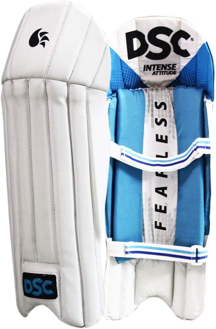 DSC Unisex's 1501723 Intense Attitude Wicket Keeping Legguard-Youth (Multicolour), Multi Color