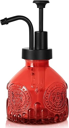 Miniatura 8 de Dispensador de jabón negro, pequeño dispensador de jabón de manos para baño, botella de jabón líquido de vidrio y loción con bomba, dispensador de