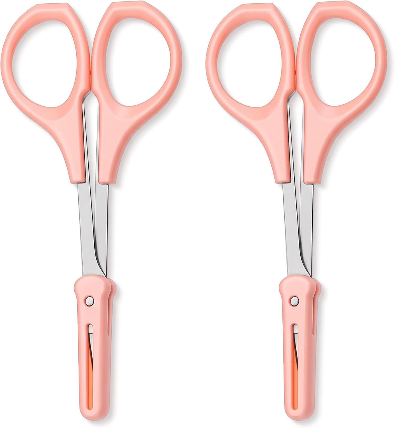 Ouligay 2Pcs Embroidery Scissors 4 Inches Small Sewing Scissors Applique