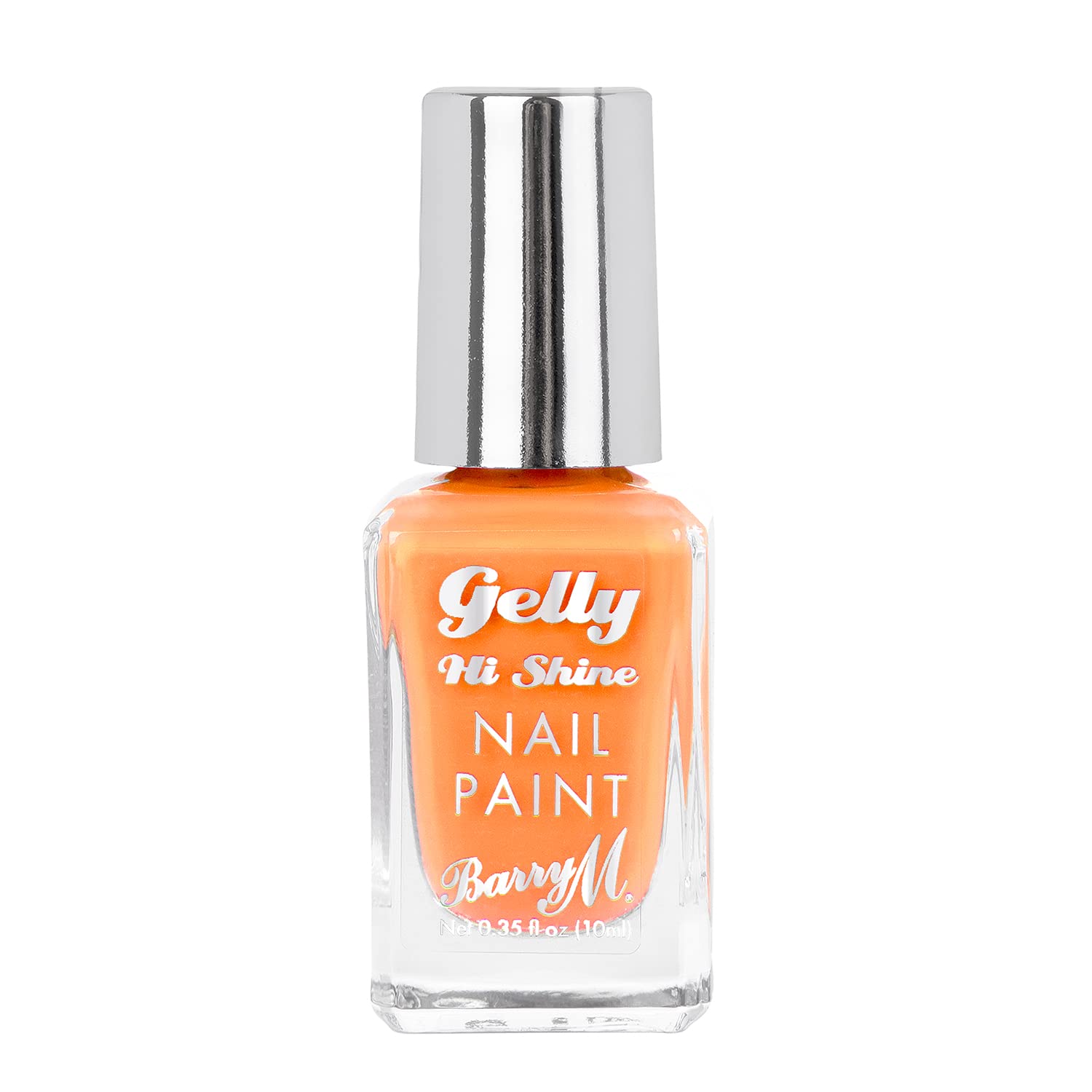 Barry M Gelly Hi Shine Nail Paint 10Ml Pumpkin