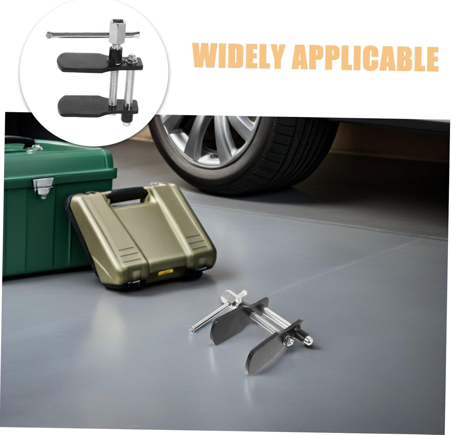 Disc Brake Caliper Compression Tool Set 2pcs Heavy-Duty Brake Piston Spreader for Car and Motorcycle Automotive Repair