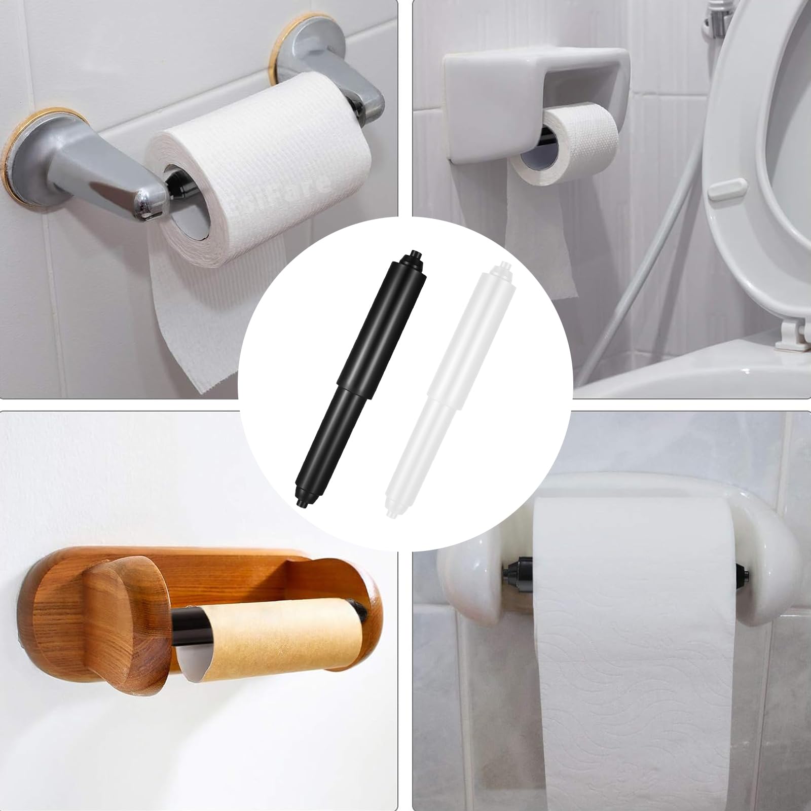 Amazon.co.jp: トイレットペーパーホルダー 芯 ホルダー替え芯
