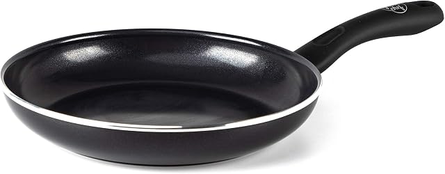 GreenChef Diamond Non-Stick 24cm Frying Pan, PFAS Free, Black