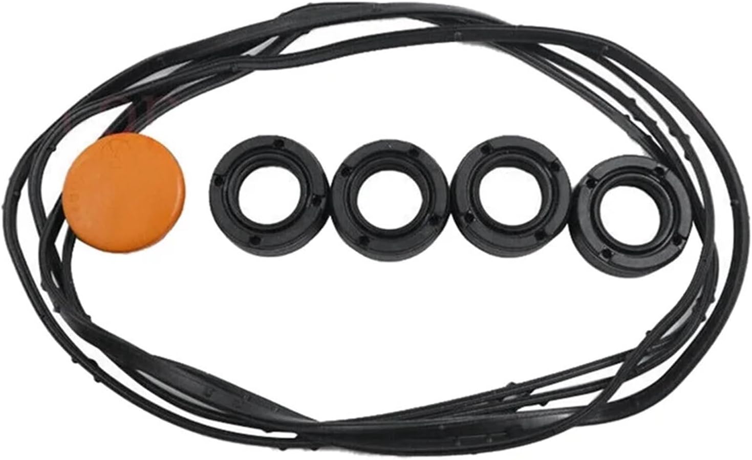 6X 0AM Compatible With DSG DQ200 0AM325066AE Gearbox Transmission Valve Body Seal Gasket Repair Kit Compatible With Seat Skoda 7-Speed