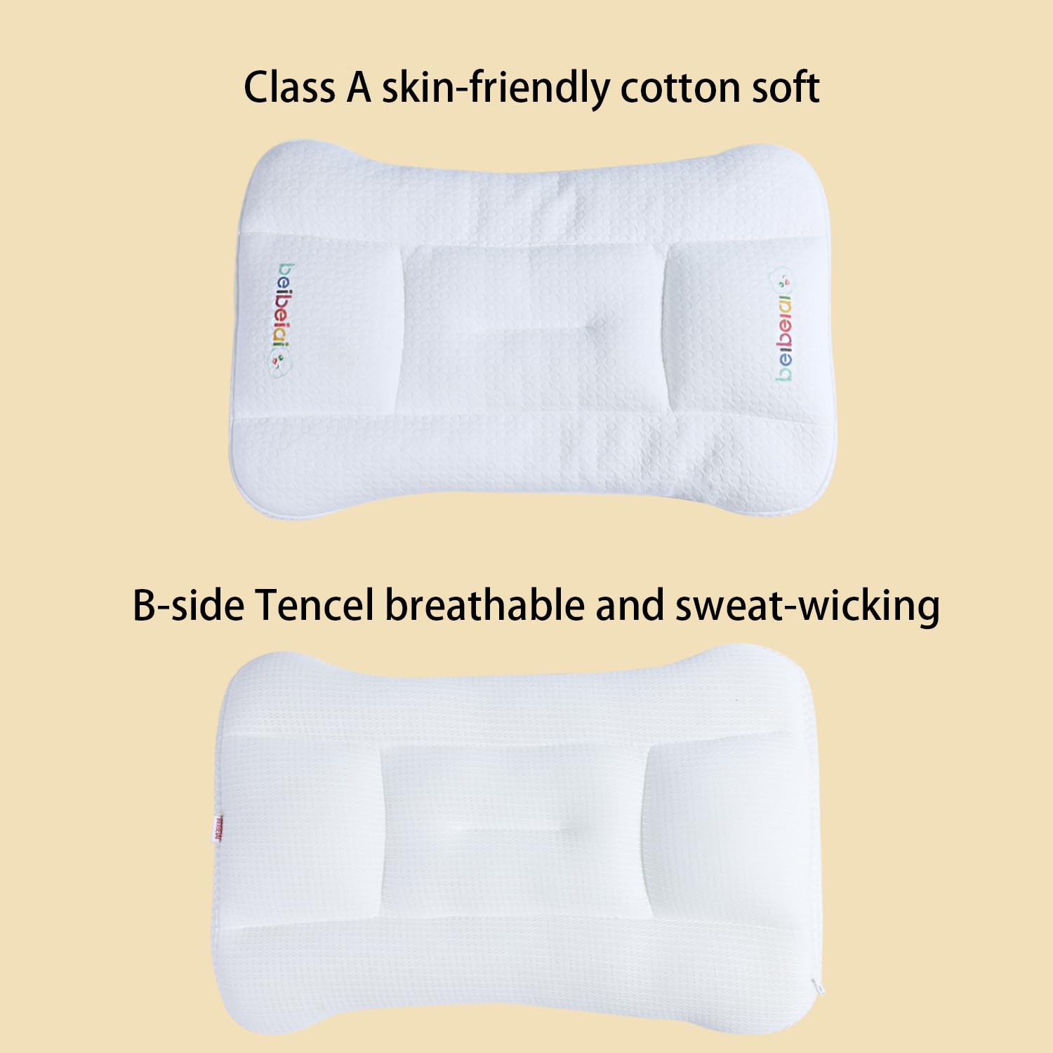Oreiller pour Enfants, oreillers pour Enfants, Oreiller pour bébé, oreillers pour Tout-Petits, oreillers pour bébé pour Nouveau-né, Oreiller pour Tout-Petits de 1 à 6 Ans, Lavable en Machine (3 à 6