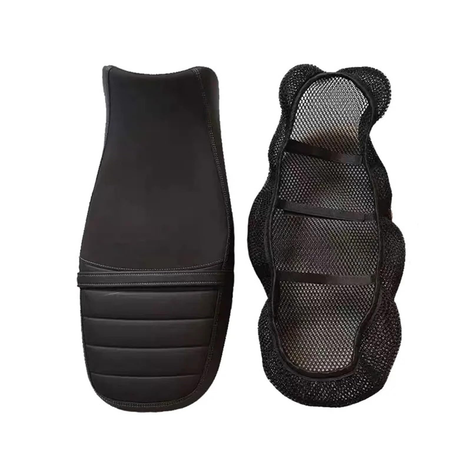 Accesorios De Motocicleta para Moto para Guzzi V7, Cubierta para El Asiento Trasero Piedra, Protector Red Malla 3D A Prueba Sol