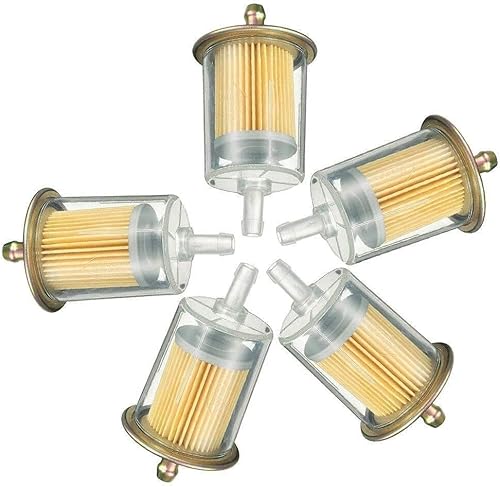 Miniatura 3 de Filtro de combustible de 3/8 en línea, filtros de combustible universales de 3/8 pulgadas, tractores industriales, automóviles, camiones,