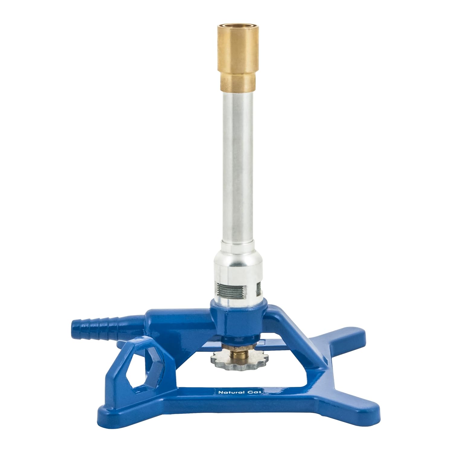 EISCO Tirrill Bunsen Burner, Natural Gas Gas Flow Control, Flame
