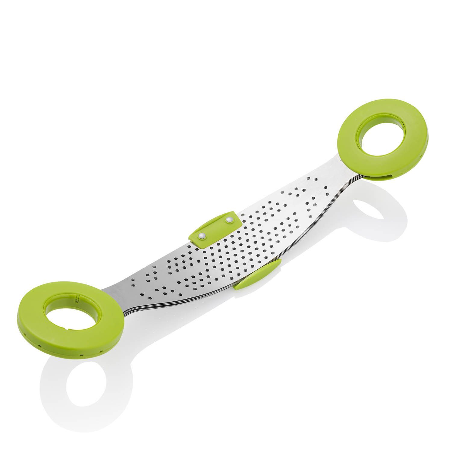 Scolapasta Pieghevole In Silicone 25cm - Per Pasta, Verdura E Frutta Con Manico - Foto 6