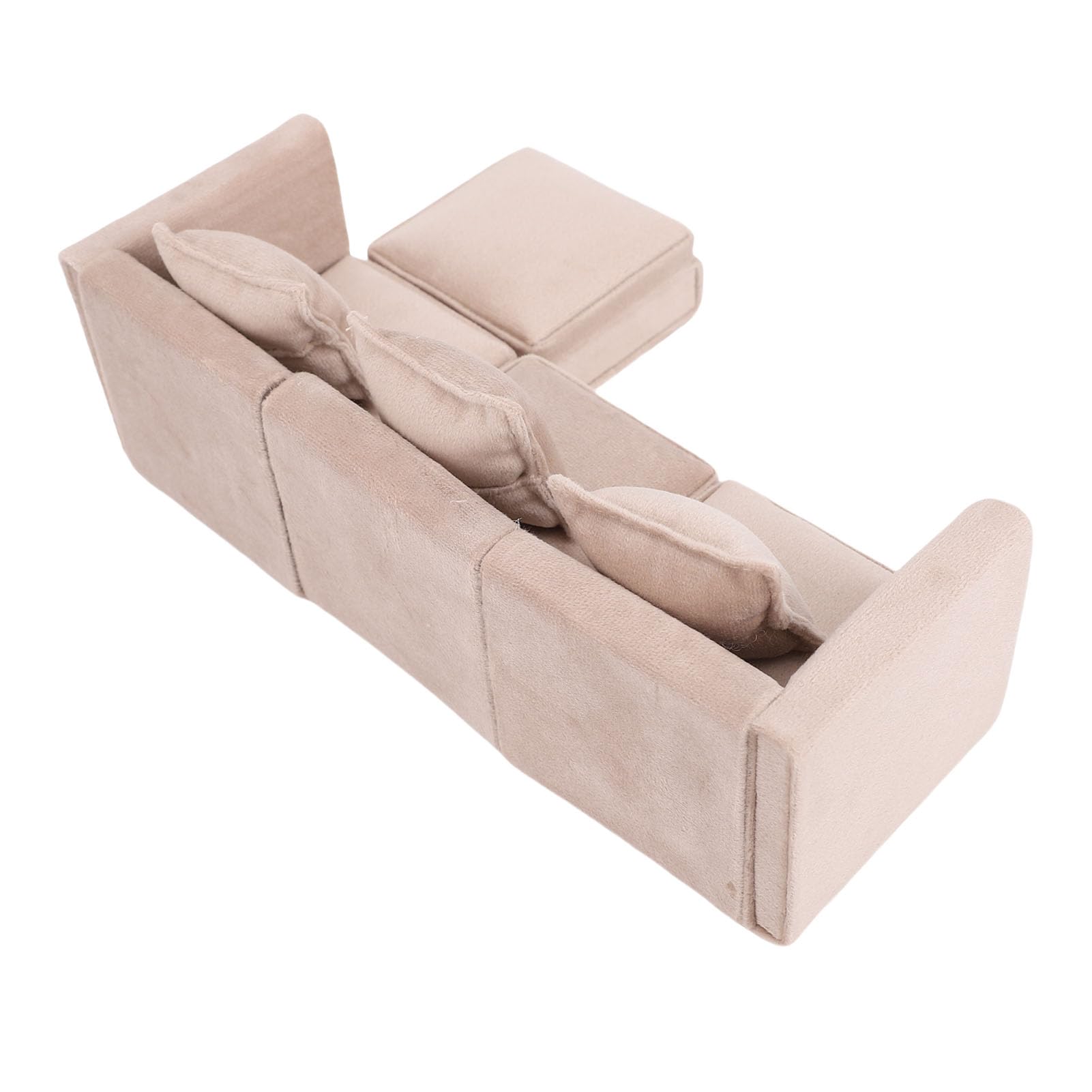 Mingzhe Dollhouse Mini Couch Stylish and Functional 1:12 Scale for Play