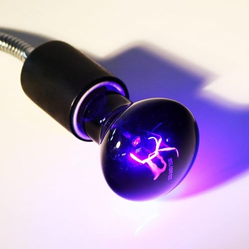 Lámpara de calor nocturno de 75 W, bombilla de calor para reptiles, emisor de calor, lámpara de calefacción para mascotas, luz de luna infrarroja,