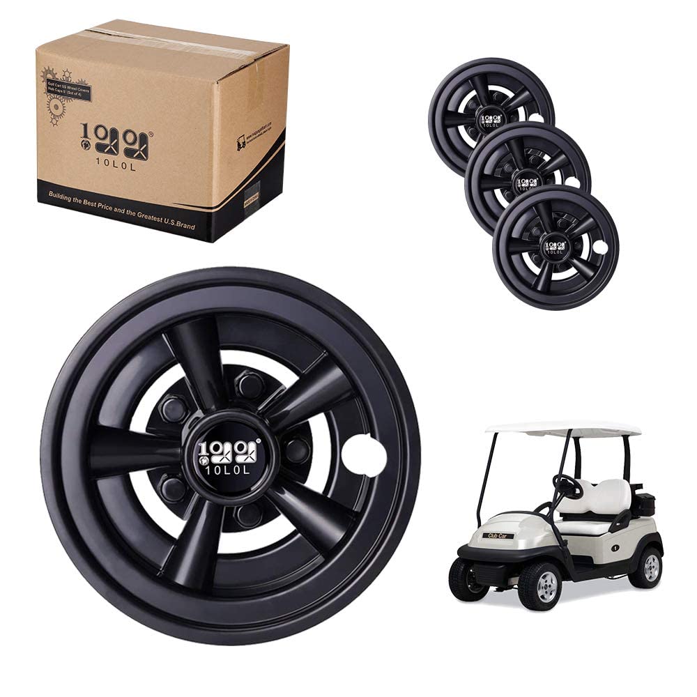 10L0L Golf Cart Wheel Covers Hub Caps 