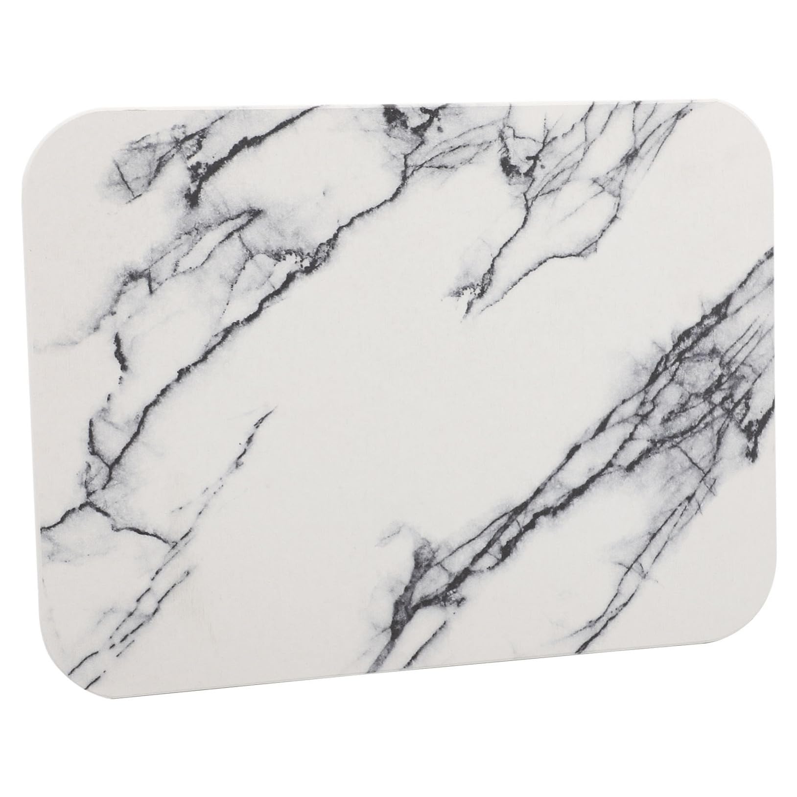 IMIKEYA Tapis de Sol Super Absorbant Effet Marbre pour Cuisine et Salle de Bain Antidérapant et Lavable