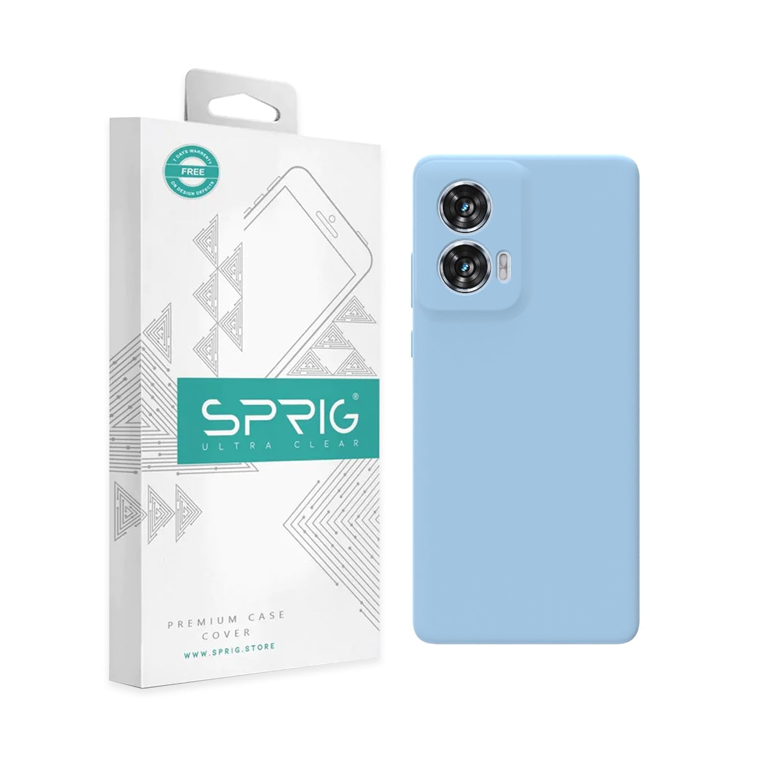 SPRIG Compatible with Moto Edge 50 Fusion Liquid Silicone Premium Back Cover Drop Tested Shock Proof Mobile Case for Men,Women,Boys and Girls with Camera Protection (Blue) (B0DDKYL41P) Amazon Price History, Amazon Price Tracker