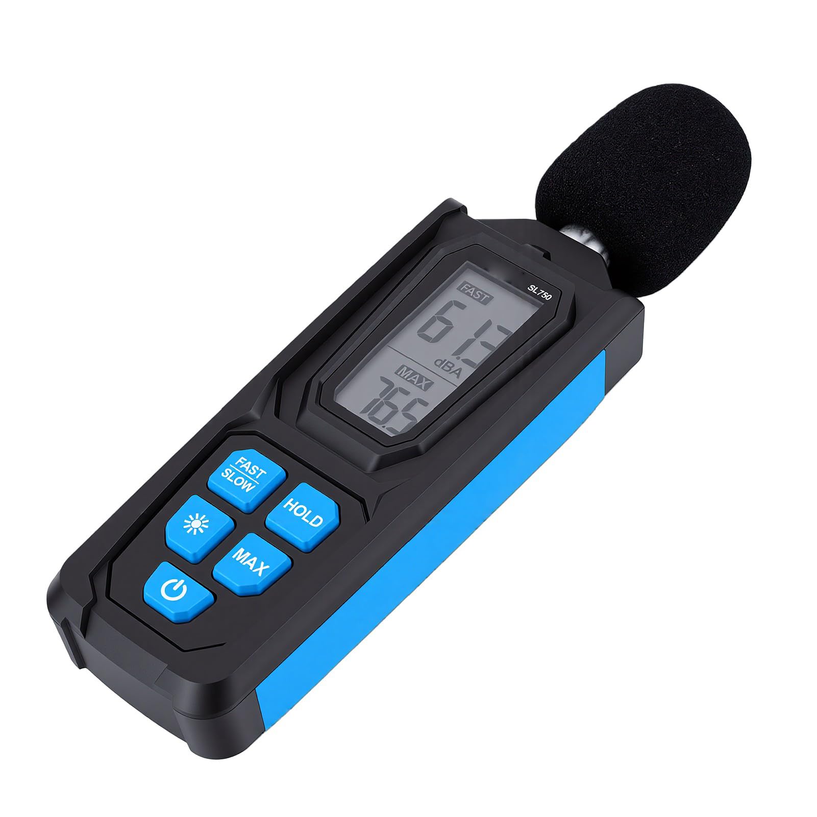 Duokon HS-33 Medidor de Ruido 30-130dB, Precisión ±1.5dB