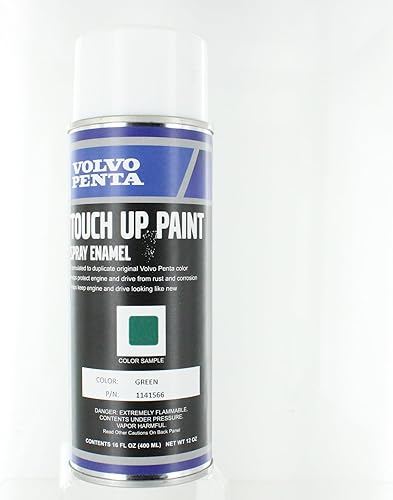 Volvo Penta OEM genuino verde de la pintura de espray del retoque del motor diesel 1141566 disponible en Yaxa Guatemala