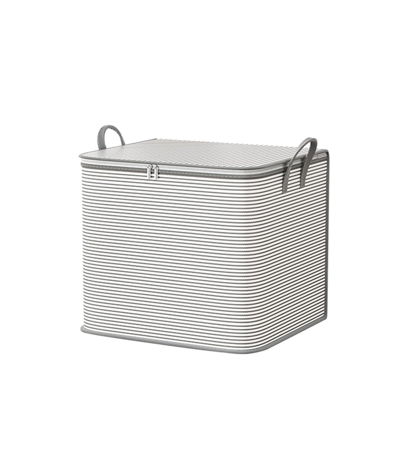 RRYPBOVG Foldable Blanket Storage Bags Fabric Storage Boxes Folding Storage Boxes Cloth Storage Bags Storage Bags For Clothes(110L)