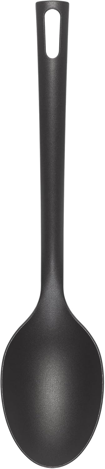 Chef Aid Black Nylon Solid Spoon