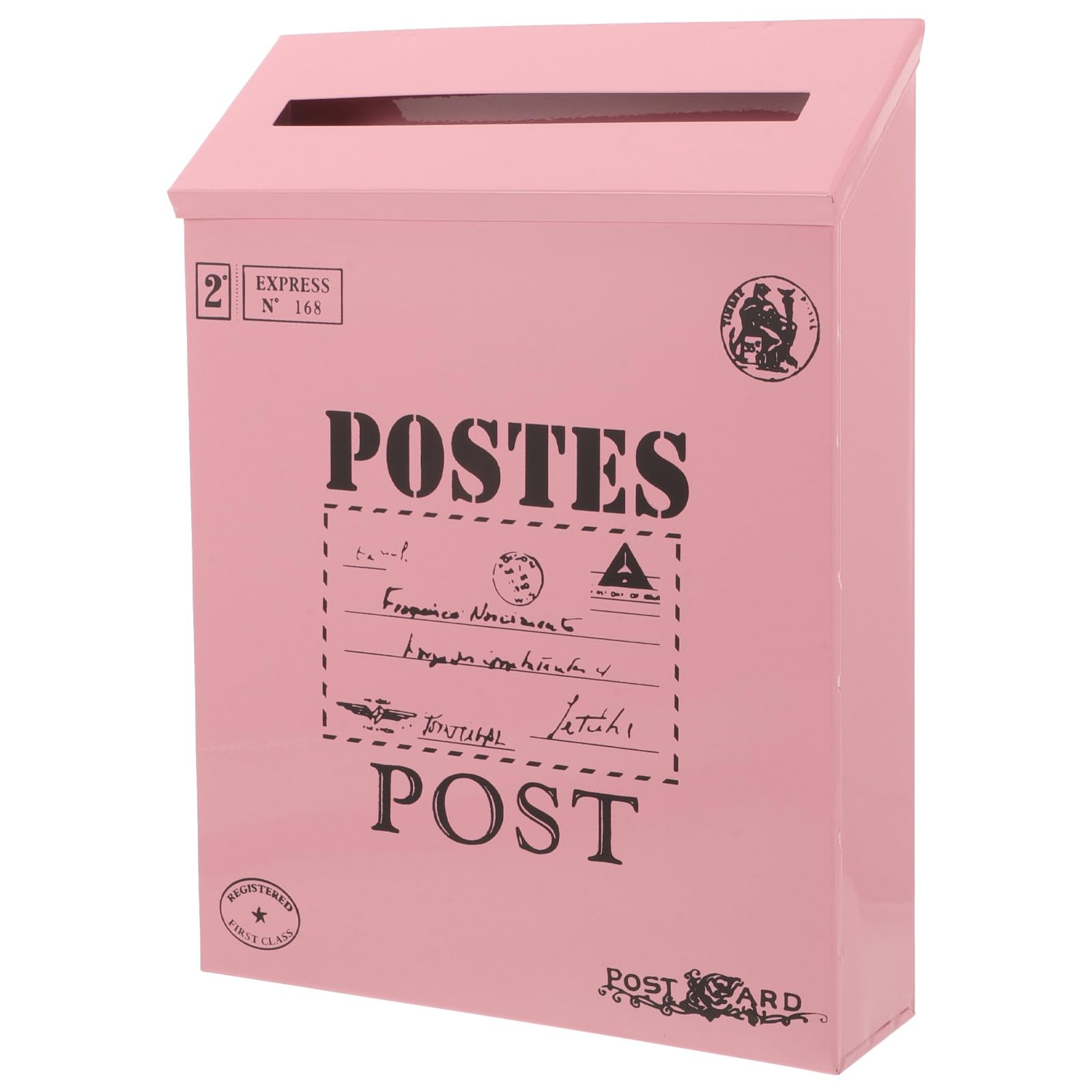 Boîte aux lettres murale facile à installer pour courrier et façade