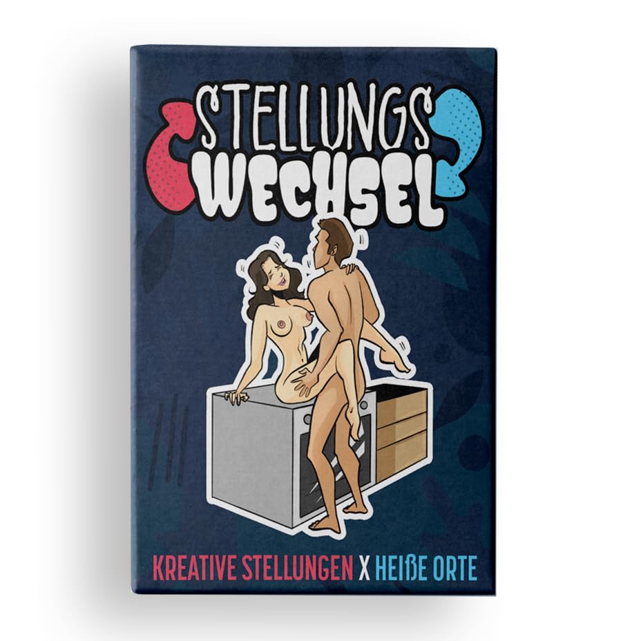 STELLUNGSWECHSEL Sexstellungen Kartenspiel für Erwachsene Paare ab 18 | Sex Kartenspiel | Kamasutra Stellungen und Orte