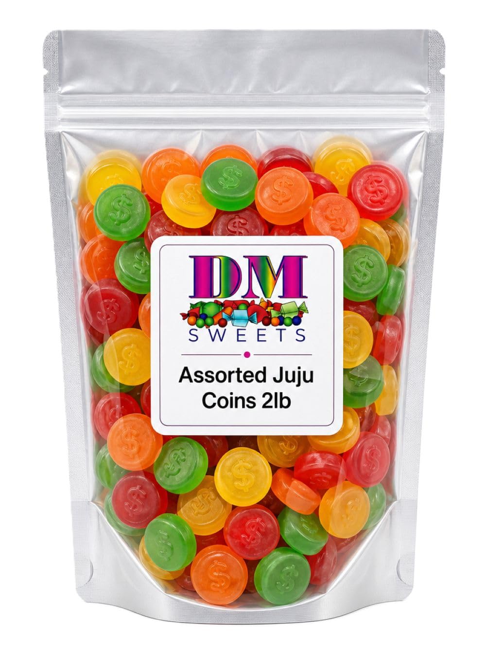 Amazon.com : Assorted JuJu Gummy Coins – 2 lb Bulk Bag – Cherry