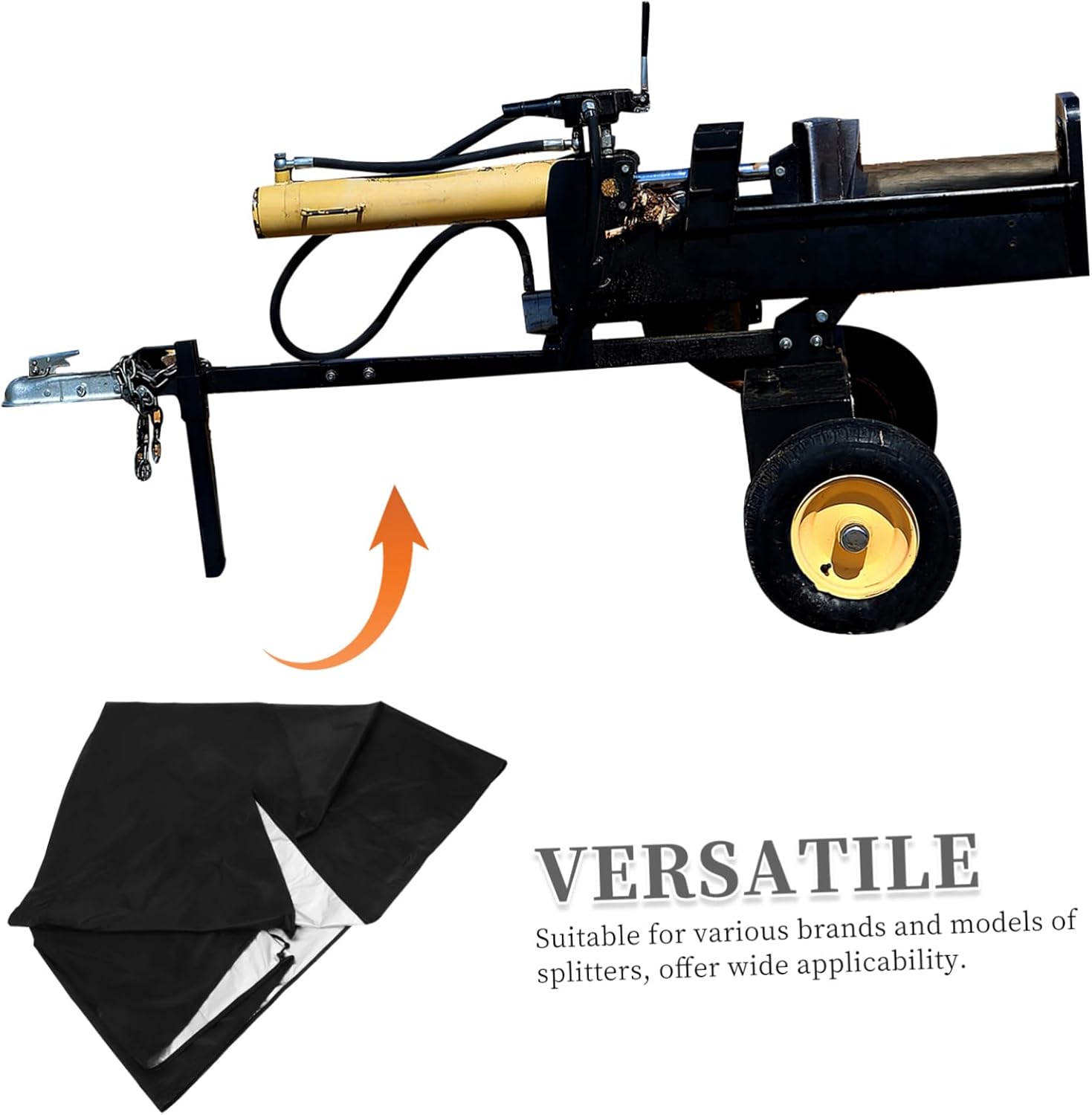 Electric Log Splitter Shield Weatherproof Cover Oxford Log Splitter Protective Covers