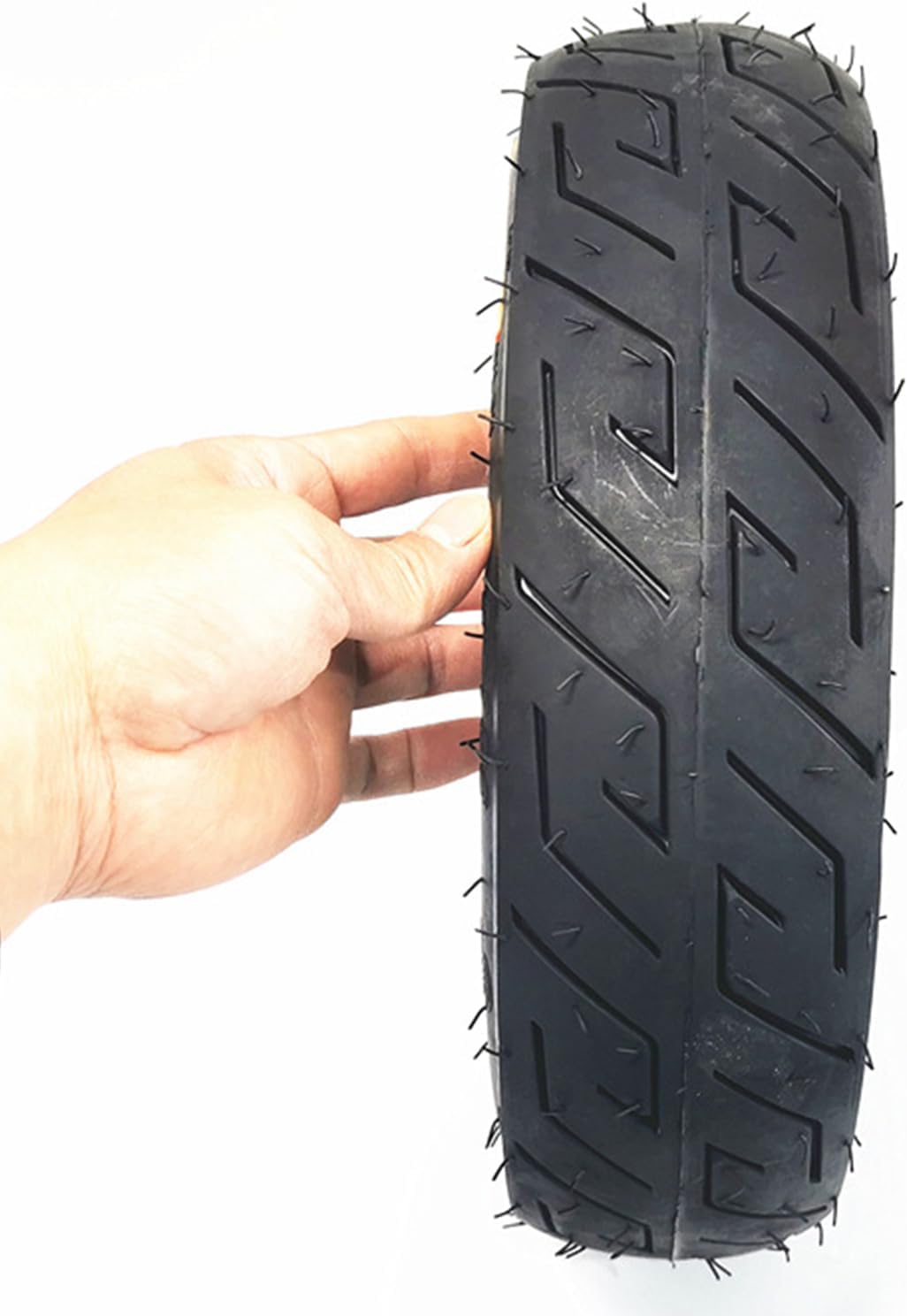 Electric Scooter Tire, 14" 3.00-8 Anti-Slip and wear-Resistant Heavy Duty Vacuum tire, for Motorcycle/Trolley/Warehouse Truck tire Replacement Accessories,A