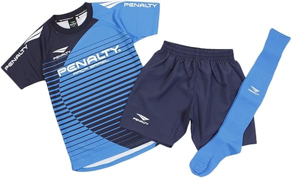 Amazon Co Jp ペナルティ ジュニア プラクティス3点セット シアン Pu00j 160 ファッション