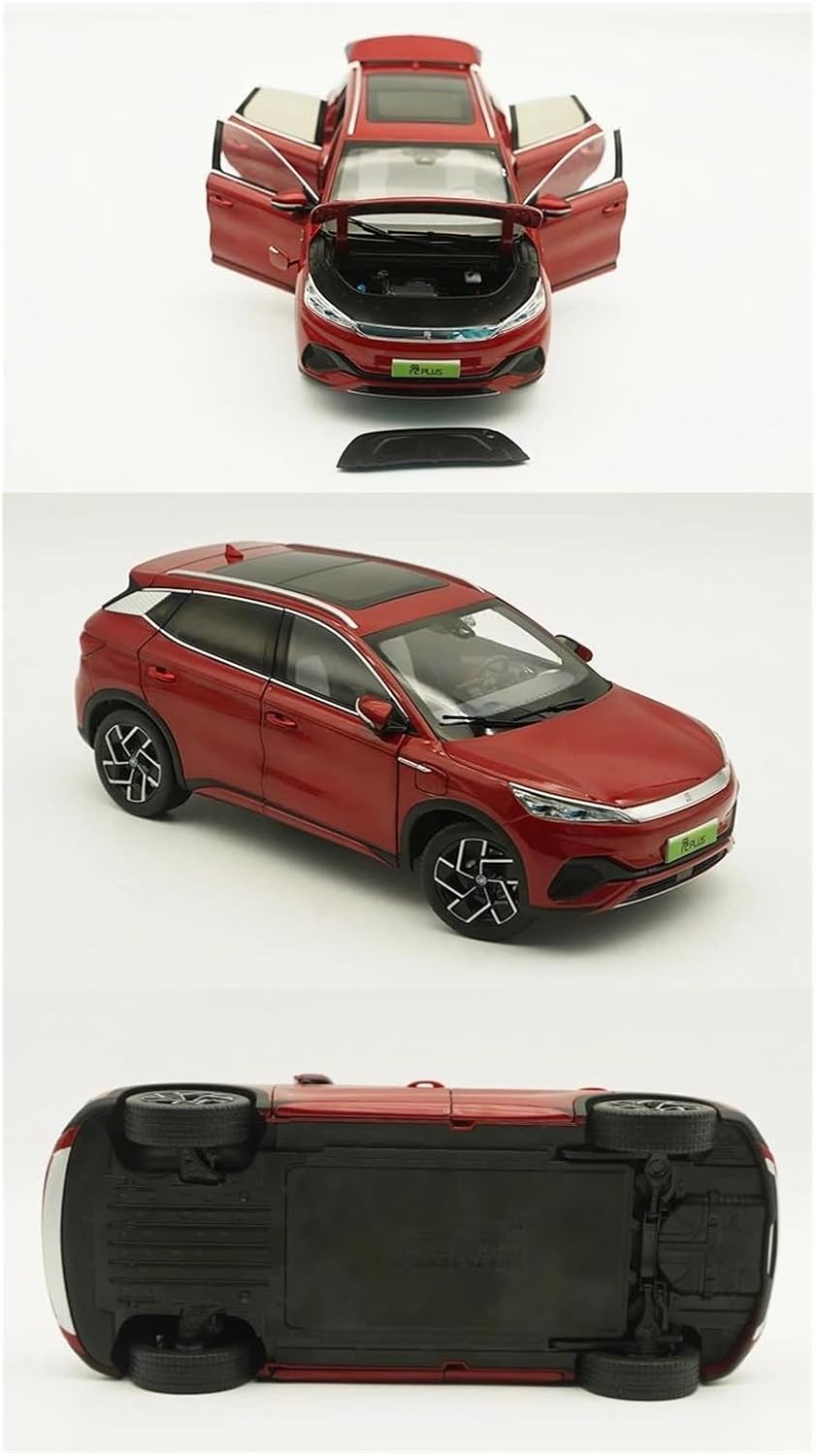 ミニカー 車 おもちゃ 1:18 BYD 元プラスモデルオフロード車 SUV 合金