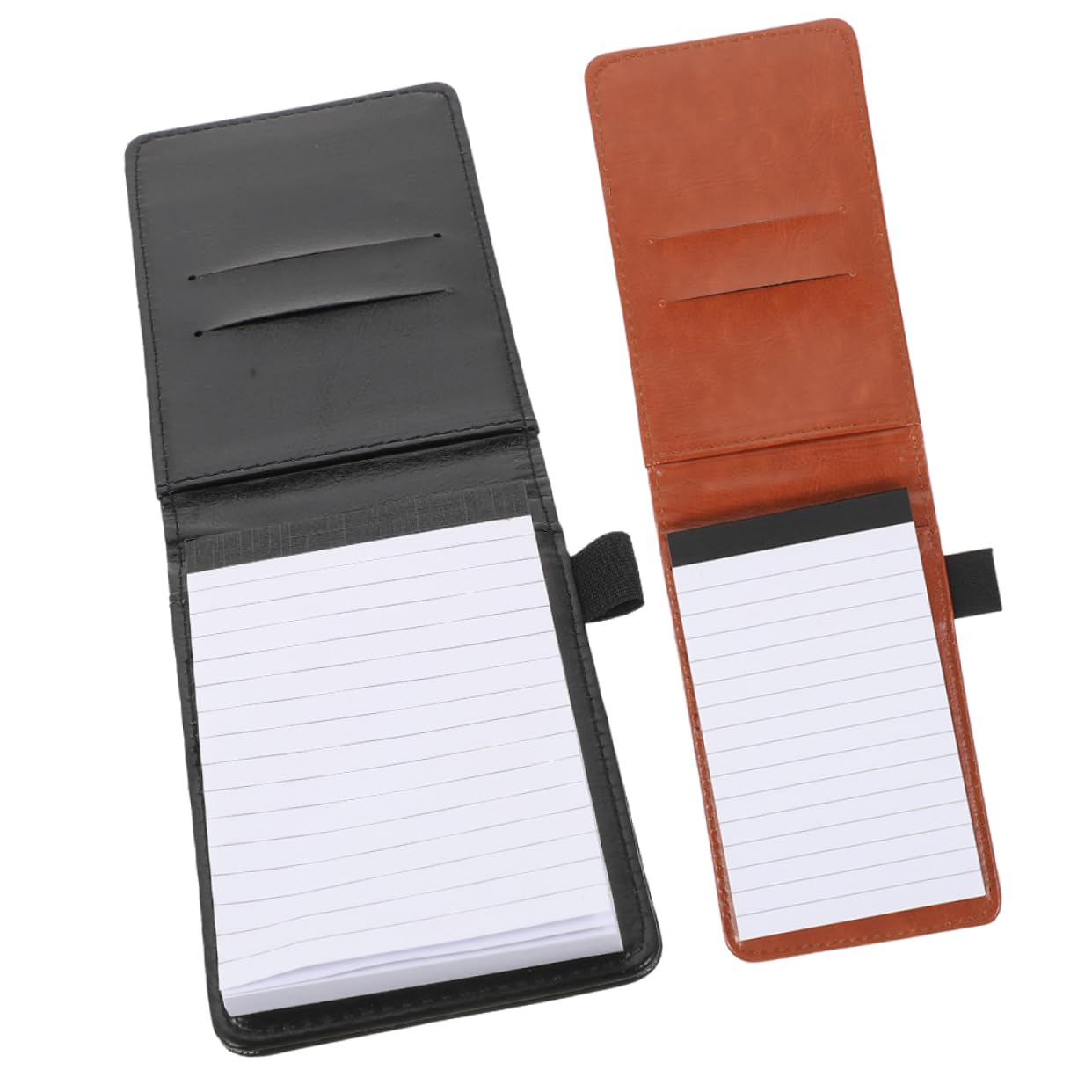 Lurrose 4 Ensembles Carnet De Travail Carnet De Planificateur Fournitures Autocollants Stylo Workbook Journaling Cahier D'écriture D'affaires Cahier Pour Journal Faux Cuir 2 Pièces * 4