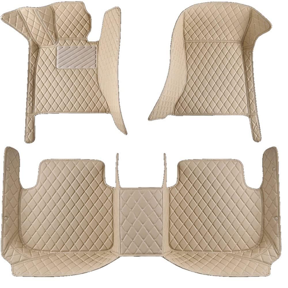 Auto Posteriore Tappetino Bagagliaio per Buick Encore 2020-2024, su Misura Auto Tappetini per Bagagliaio In Pelle Copri Baule Fodera Protezione Accessori,B Black Beige